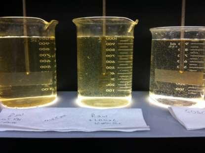 8 mg/l) Observed floc formation in jar test Oxidizing ferrous iron (Fe +2 )