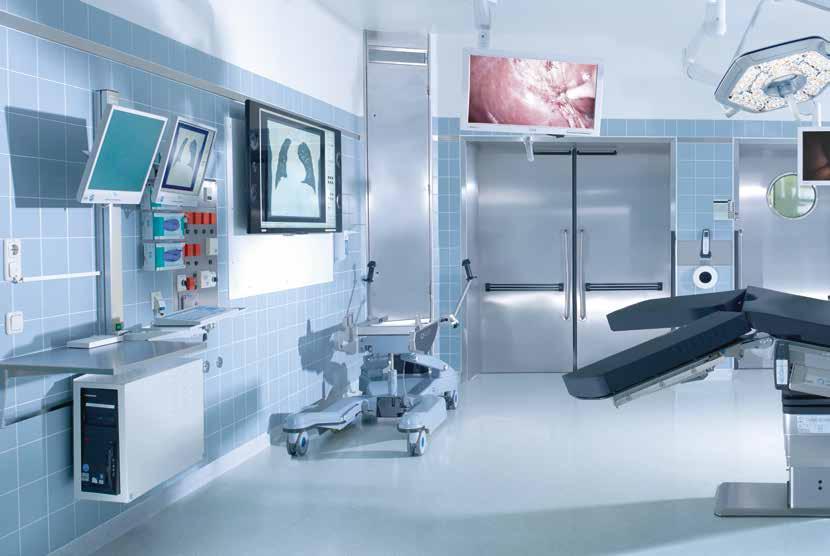 Cutting-Edge Technology Now and in the Future Current requirements in the OR demand a high level of flexibility and safety.