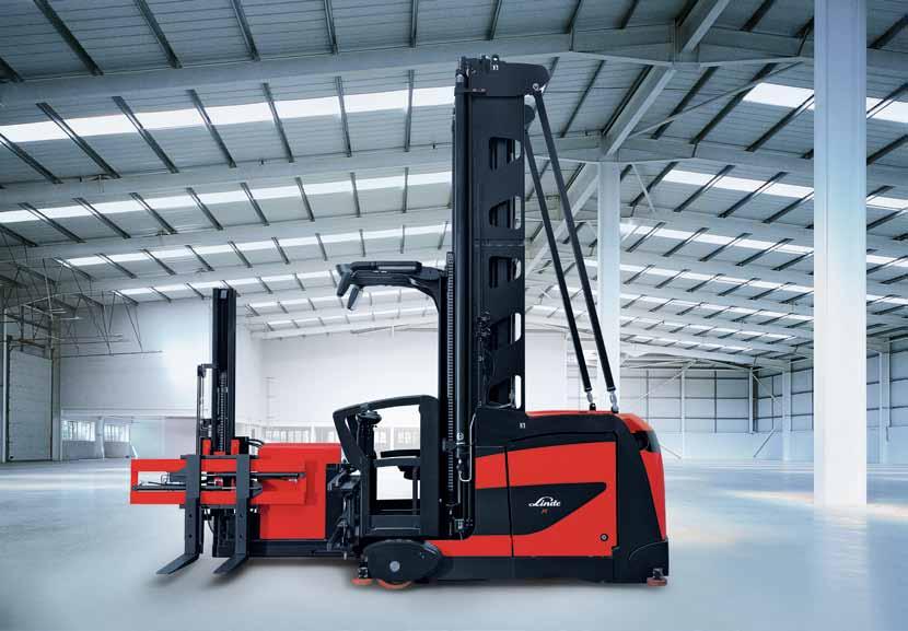 The Linde custom-built man-up combi range will meet your VNA needs Not all warehouses are the same. This is why customer requirements for VNA trucks vary so greatly.