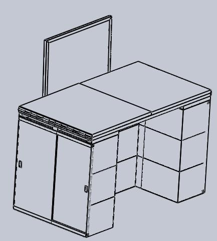 1 Cabinets Cabinets are the first parts in the drawing process since it is not only