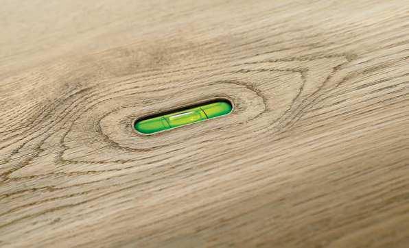 OUR UNIQUE FEATURES No levelling floors When the surface or subfloor is slightly uneven, little or no