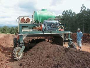 Estate) pine bark applied twice a year combined with chicken manure Composting combination of sawdust, avocado