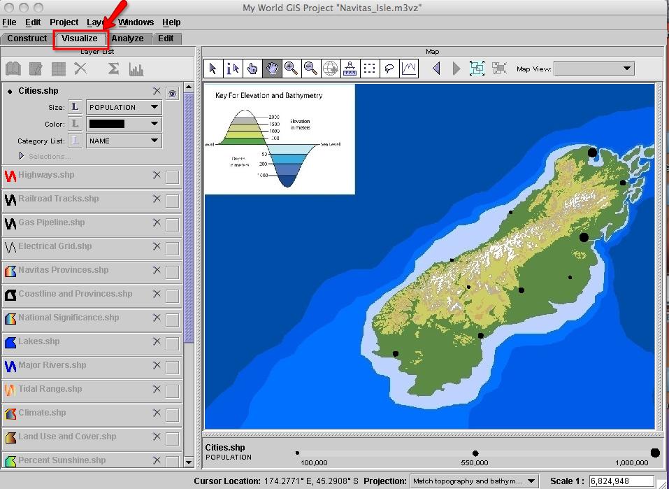 Investigating Energy Resources for the Isle of Navitas with My World GIS Teacher Guide IMPORTANT NOTE: Prior to implementing this activity with your students, please refer to Investigating Energy