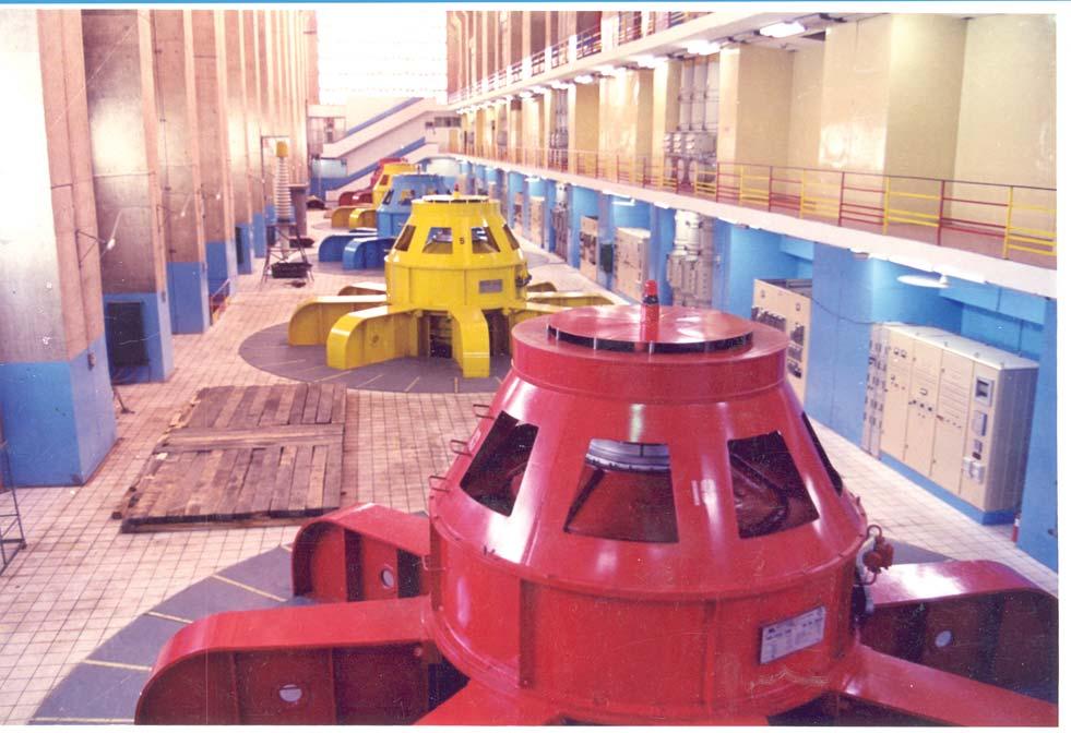 Machine Hall of Bhakra Power House highly motivated workforce who are generally satisfied with wages, benefits and lifestyle.
