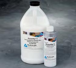 amorphous silica colloidal suspension with a ph of ~0.5 Colloidal Silica Suspension Chemo-mechanical polishing action MasterPolish Proprietary viscous blend of high purity 0.