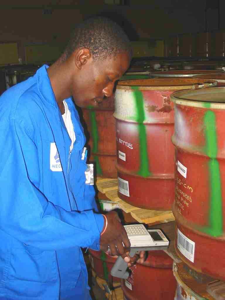 Waste Tracking System (WTS) Purpose: Record drum information & traceability in secure, centralised, multiuser database Unique barcode identify drums Typical info
