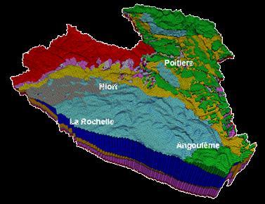 9 4. The MARTHE Model The whole Charente river watershed is