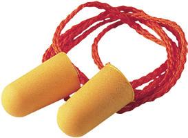 CSA Class AL Corded UPC Color Case Qty Units 5-00-51138-29009-7 Orange 500 EA Uncorded UPC Color Case Qty Units 5-00-51138-29008-0 Orange 1000 PR Ear Plugs Safety 3M E-A-Rsoft Yellow Neon Blasts