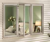 Available in a 2- or 3-lite configuration, 3-lite Sliders have operable end vents.