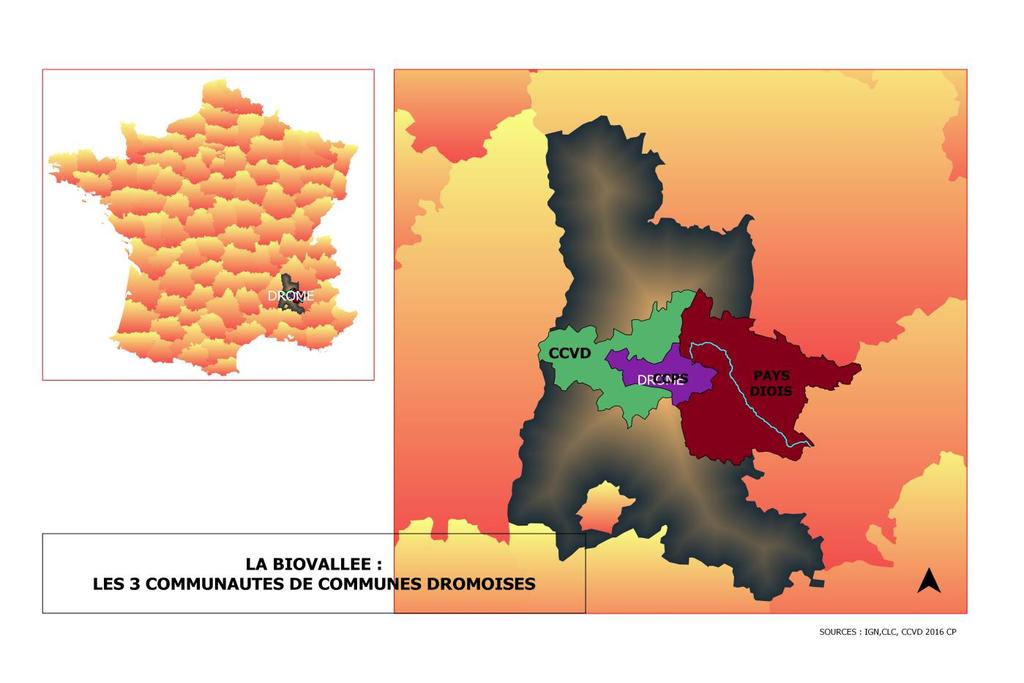 Communes du Val de Drôme -Communauté