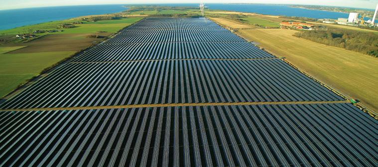 8 Lerchenborg Solar Farm Constructed area: approx.