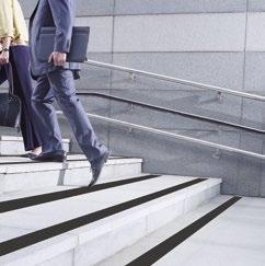 Walking aids have a better grip on anti-slip steps on indoor and external stairways, maintaining mobility for much longer.