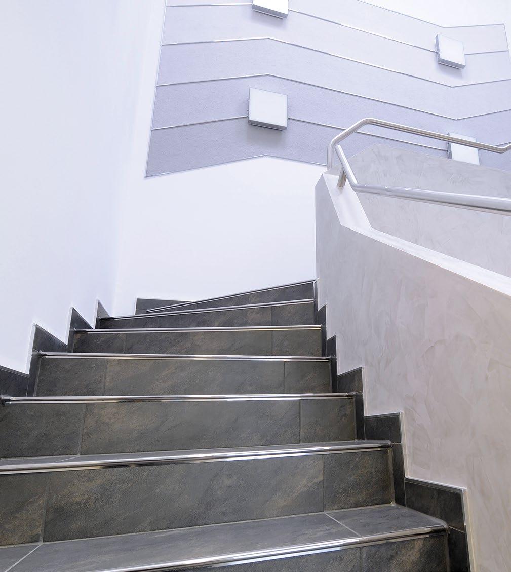 FLORENTOSTEP Highly decorative stair nosing profile The timeless elegance