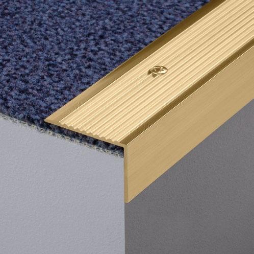 20 x 40 mm, 40 x 45 mm* Lengths: 90, 100, 250, 270 cm *for 250 cm length only PROTECT Brass drilled / undrilled Finish: