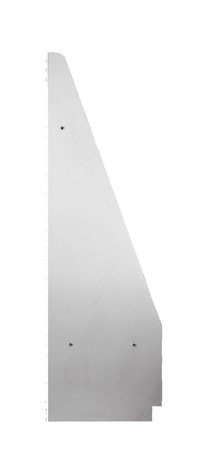 STYRENE DIVIDER PANEL PLEASE NOTE: For use on the end of a Counter Card