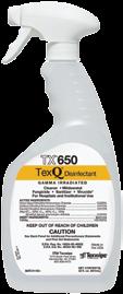 Quaternary Ammonium Disinfectant One-Step Cleaning & Disinfection Save a step with TexQ!