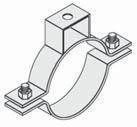 66 Steel Reversible "C" Type Beam Clamp with Lock Nut 1 1 /4" Opening MSS-SP-69, Type 19 & 23 WW-H-171E, Type 23 Page 28 Fig.