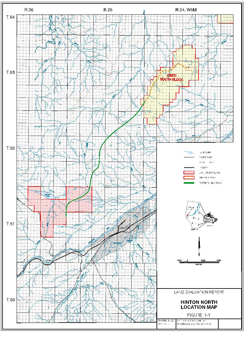 Hinton North Coal Project Resource & Logistics Large, high quality thermal coal deposit in an established coal mining district HINTON NORTH COAL PROPERTY COAL RESOURCE SUMMARY* (EFFECTIVE DATE