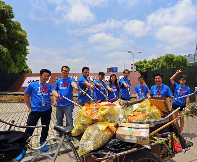 Serving Our Communities Jabil is proud to support civic and charitable activities and we encourage our employees and those who are working on our behalf to do the same.