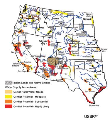 National Water Program 2012 Strategy by population growth or drought. These practices are increasing for inland sources for similar reasons or where water sources have been depleted.