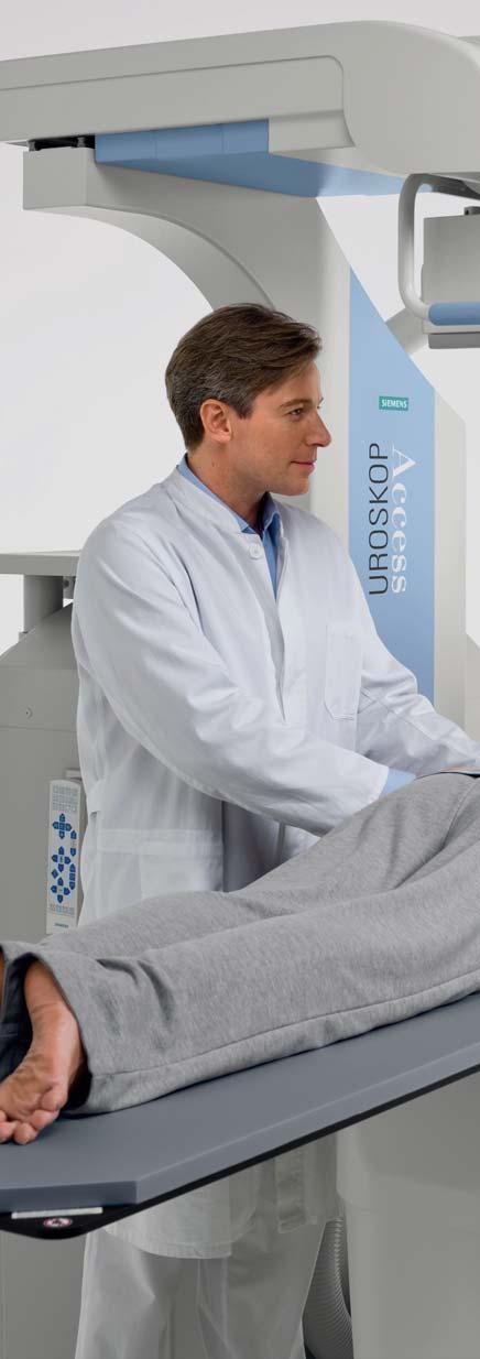 UROSKOP Access Experience patient access and comfort without compromise A telling name The name says it all UROSKOP Access. Built around the idea of providing optimal and unrestricted patient access.