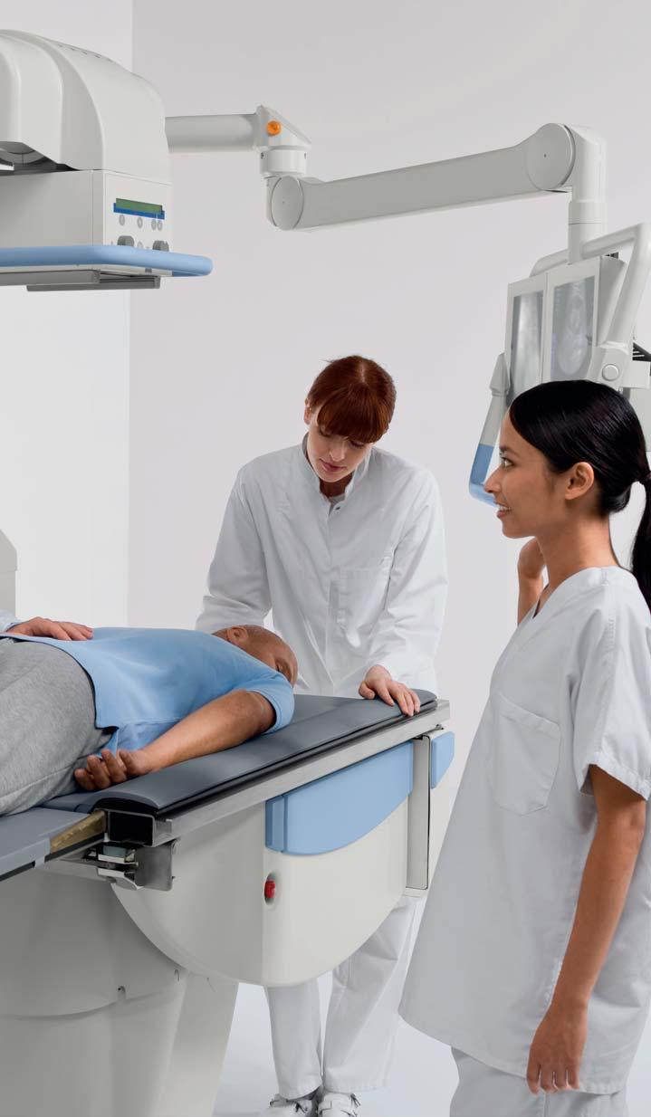 System highlights Unrestricted patient access from all sides Increased patient safety Valuable time savings With conventional urodiagnostic tables procedures can be