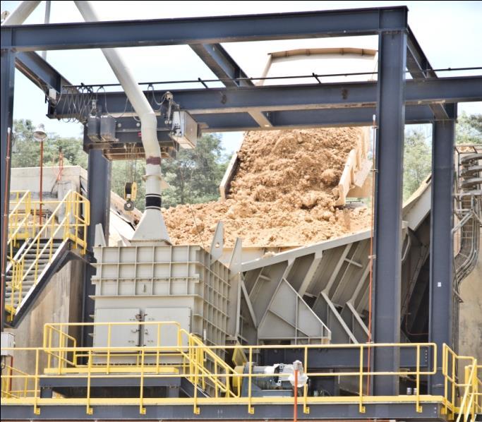 Crushers 1 2 Loading of raw materials into the crusher We have two