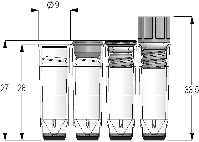 Many laboratories use the Non-Coded tubes for short-term storage or intermediate processes such