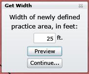 Double click the practice to add it to the field 2.