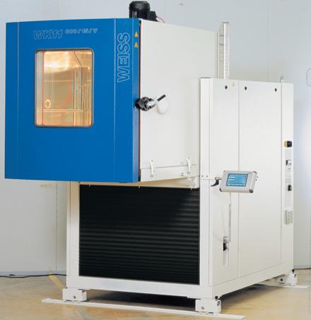 Vibration Test Systems Temperature and climatic test systems Series WT/V and WK/V Stress Screening with vibration, temperature and climate In case of demanding vibration tests that require