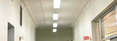 ballasts, T8 lamps 58%