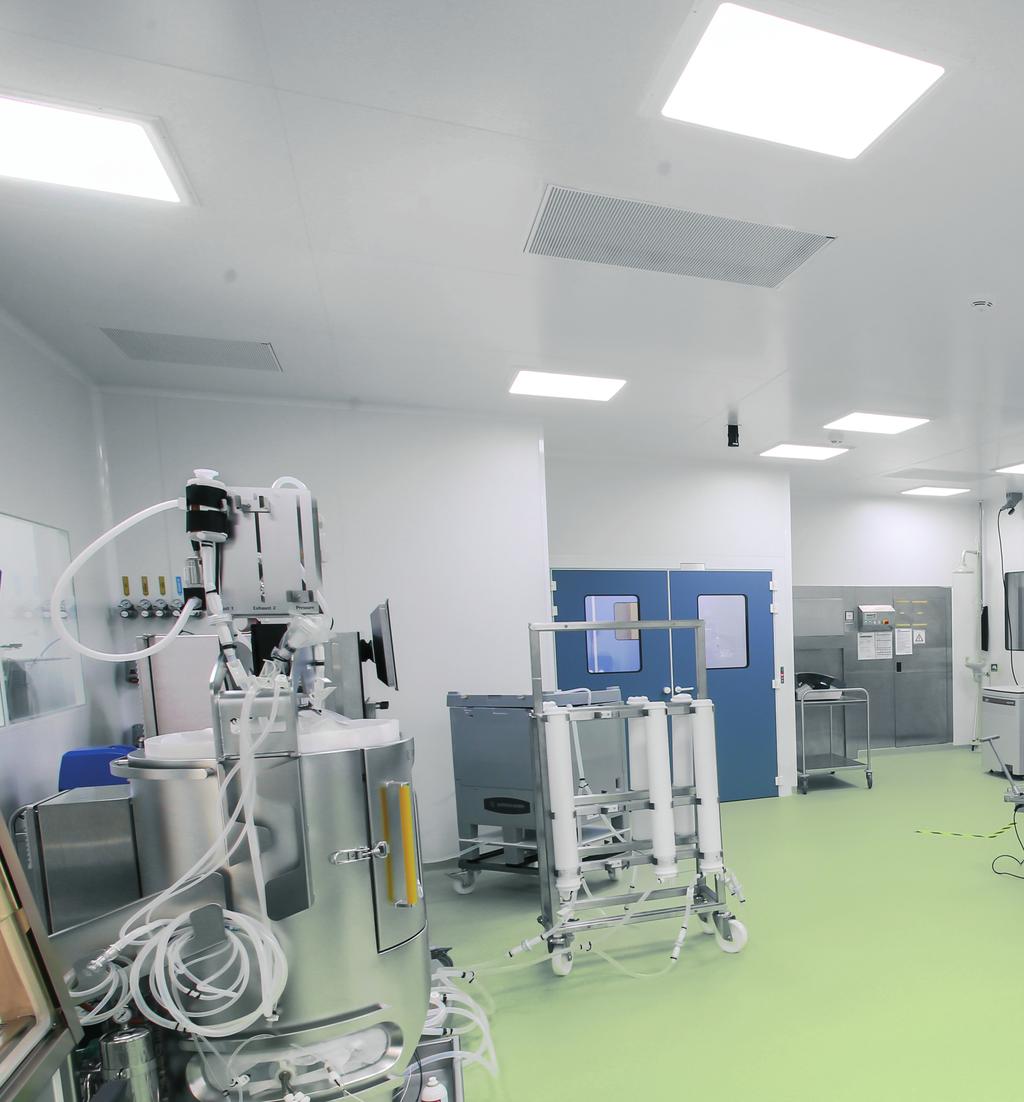 Single-Use Platforms Bring Flexibility ABL Europe considered single-use technologies to be the obvious choice when designing the facility. Customers don t want to pay for cleaning validation.