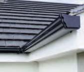 STRAIGHT FORWARD INSTALLATION AND EXCELLENT AESTHETICS ARE PROVIDED BY THIS VISUALLY COMPACT YET HIGHLY EFFICIENT PROFILED GUTTER SYSTEM.