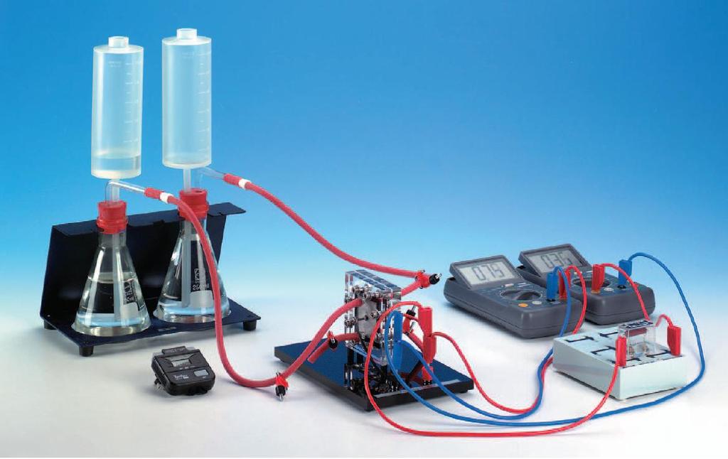 Characteristics and efficiency of PEM fuel cell TEP completely filled using the electrolyser.