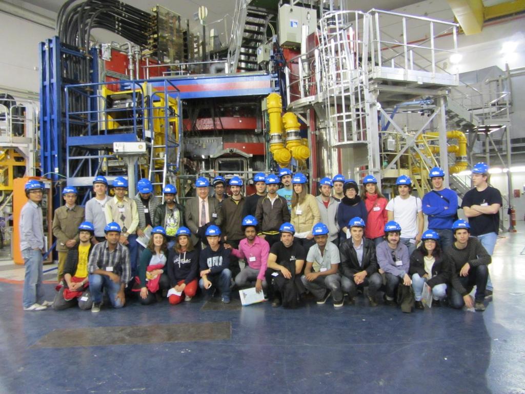 European Master in Innovation in Nuclear Energy () Students from: France, Spain, USA, India, Lebanon, Argentina, China,