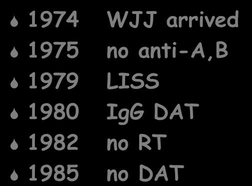Milestones at Michigan 1974 WJJ arrived 1986 IS-XM