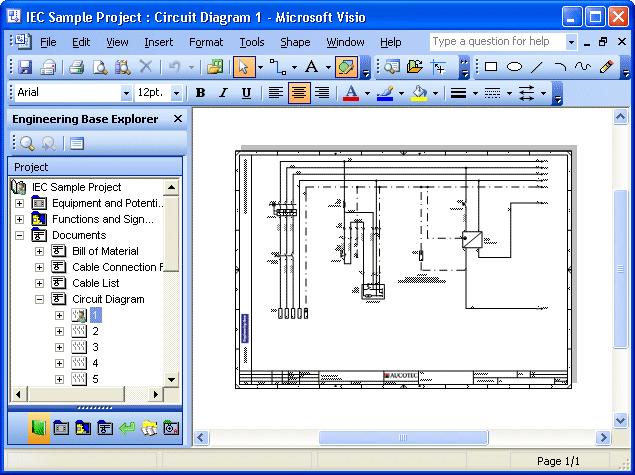 Features 11 2.15 Diagramming 2.15.1 Microsoft Office Visio Visio is the office diagramming solution from Microsoft.