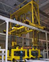 Whether a rail rider or side arm hoist, we recommend running on top with friction-type polyurethane wheels. The hoist is quiet and gives performance required for high production applications.