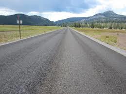 Treated Gravel Roads 50-100 mm of gravel treated with asphalt, cement or lime