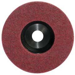 Reduces the number of grinding steps to obtain the required finish. 5. Non-warping, rigid nylon backing allows the wheel to be used on standard angle grinders.