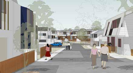 An integrated approach has been taken to ensure high quality built-form and sustainability outcomes with a strong focus on climate responsive design and the provision of amenity for the WGV residents