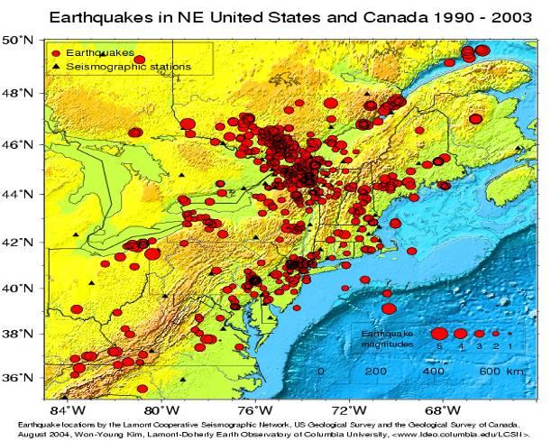 Seismic Loads Seismic Design Categories (SDC) assigned based on: United States Geologic Survey (USGS) 2002