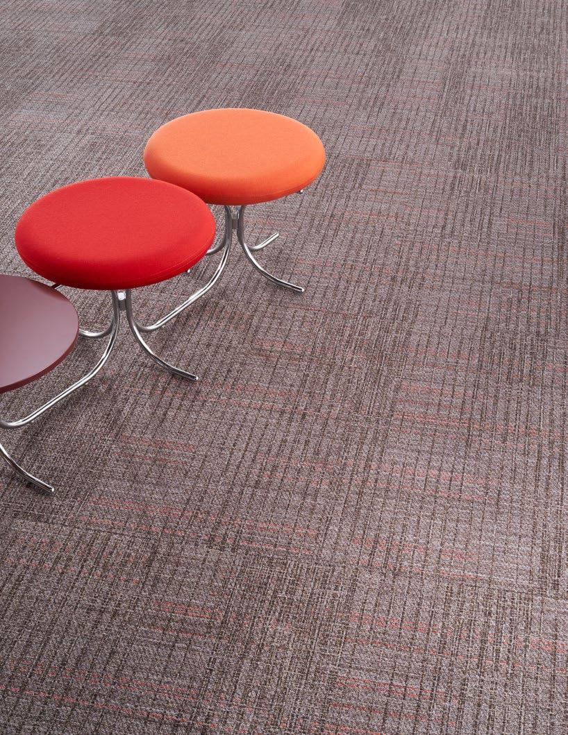 coloration. This robust severe-rated modular carpet consists of two patterns that capture the simplicity of movement through a balance of organic layers.