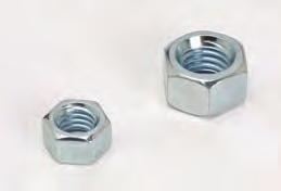 Threaded ccessories HN - Standard Hex Nut (TOLCO Fig. 113) Size Range: 1 /4"-20 thru 7 /8"-9 Material: Steel Finish: Plain or Electro-Galvanized. Contact -Line for alternative finishes and materials.