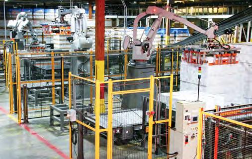 Depalletizing Robotic depalletizing systems from Intelligrated automate the laborintensive task of unloading product from pallets.