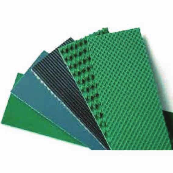 The general fabric conveyor belt is made of EP, NN or Cotton fabric.