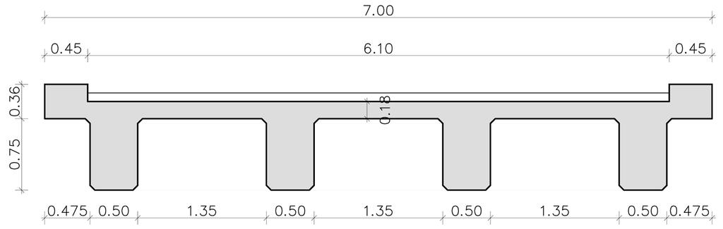 30 m and outer layer of masonry with variable thickness of 0.20 m on the top and 0.38 m on the bottom Figure 1(b).