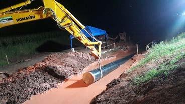 ACTIVE PROJECT PORTFOLIO Nakhon Ratchasima Pipeline Extension, Thailand Maris South Canal, Philippines