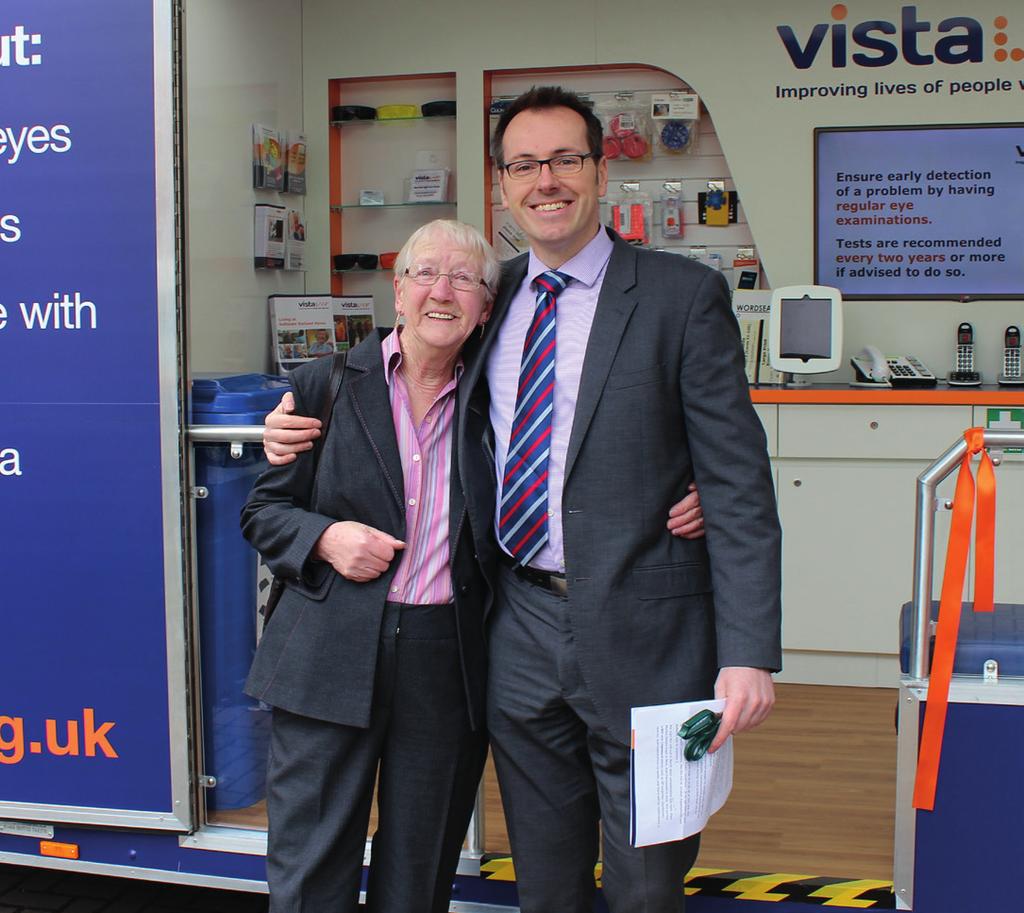 Vista is an award-winning gem of a local charity, which is down to our ambitious, passionate staff and loyal volunteers.