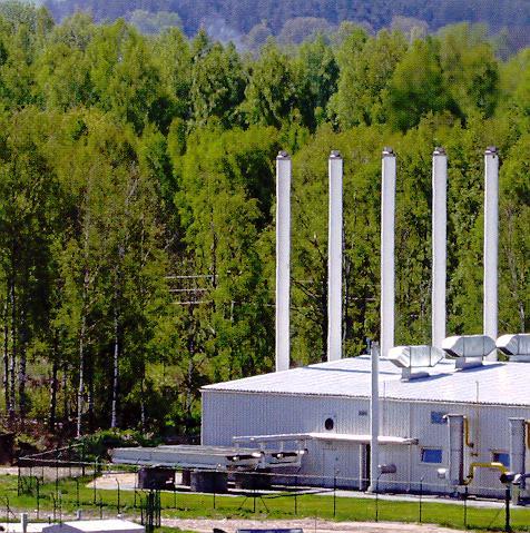 B I O G A S Biogas Cogeneration (CHP) plants: Sewage treatment plant Daugavgrīva (LtD Rigens ) 2,1 MWel.